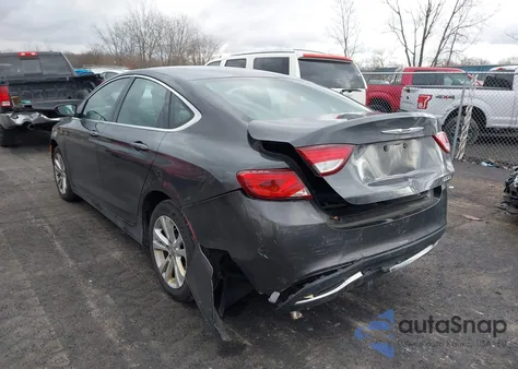2015 Chrysler 200 Limited из США, поврежденный, VIN 1C3CCCAB1FN682490
